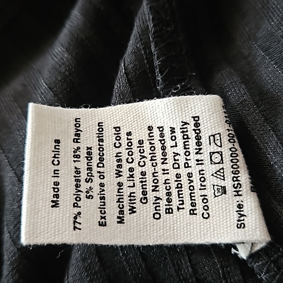 *NWT* Avec Les Filles Ribbed Midi Skirt - Picture 7 of 8